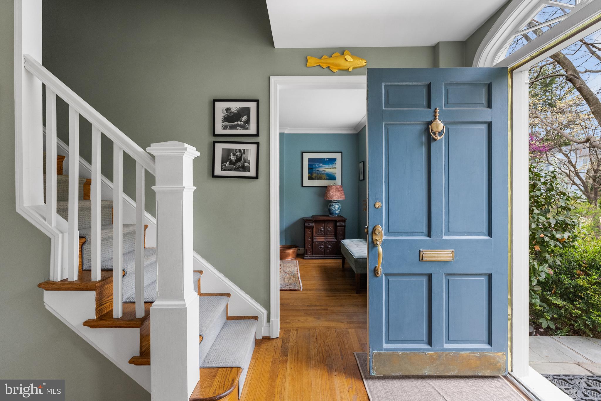 5202 Portsmouth Road Bethesda, MD 20816 - Photo 21 of 43 a view of front door with hallway