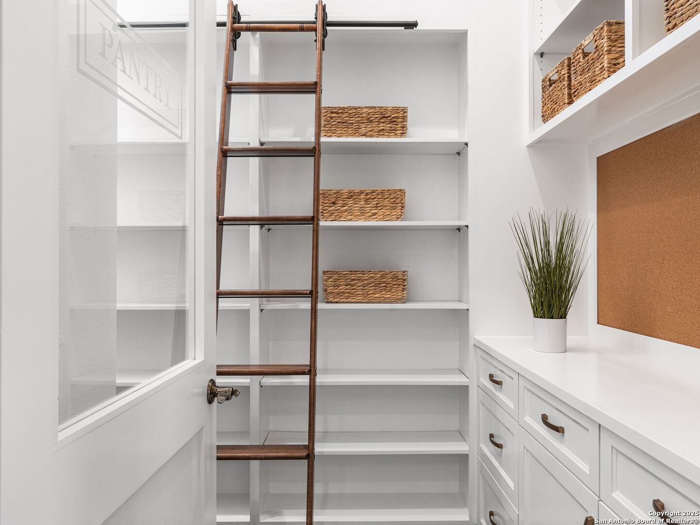 862 Grape Creek Road Fredericksburg, TX 78624 - Photo 25 of 90 a view of a walk in closet with empty racks