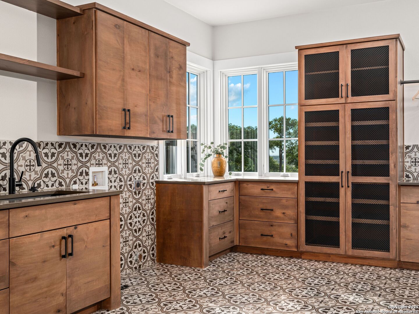 862 Grape Creek Road Fredericksburg, TX 78624 - Photo 35 of 90 a kitchen with a sink and a window
