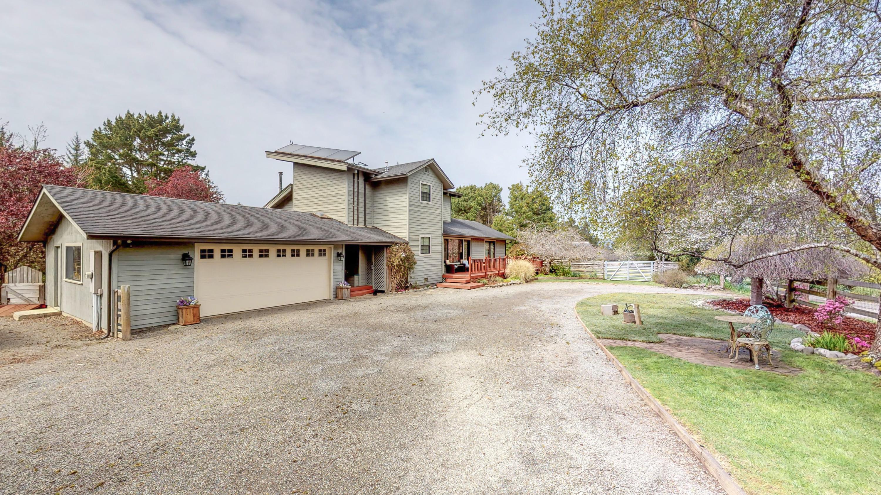204 Hookton Cemetery Road Loleta, CA 95551 - Photo 1 of 1 a view of a house with a yard and large tree