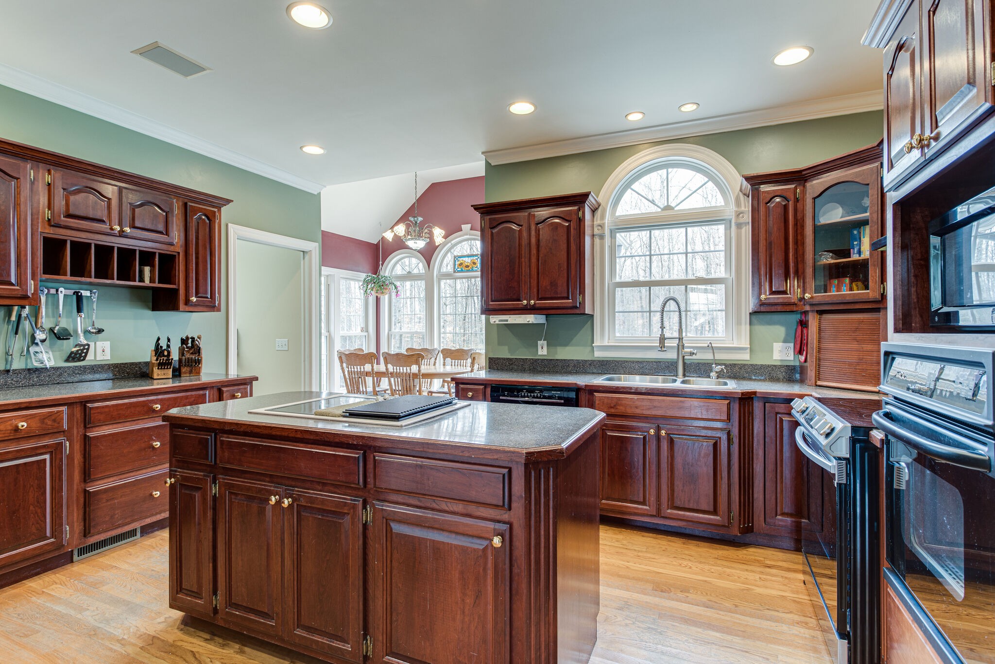 918 Urban Farms Road Manchester, TN 37355 - Photo 13 of 63 a kitchen with lots of counter top space and a sink