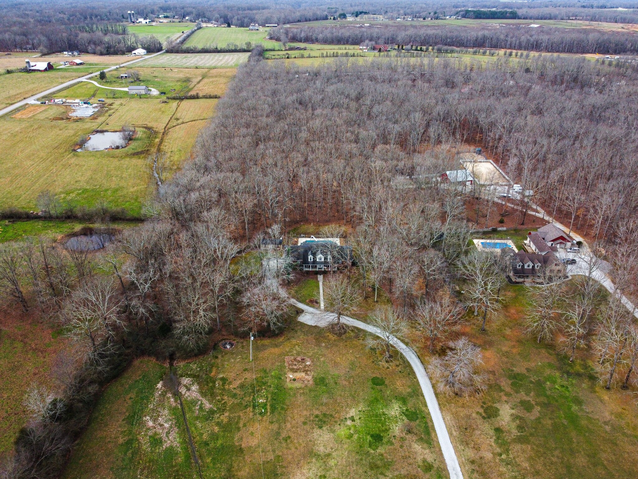 918 Urban Farms Road Manchester, TN 37355 - Photo 56 of 63 a swimming pool with trees in the background