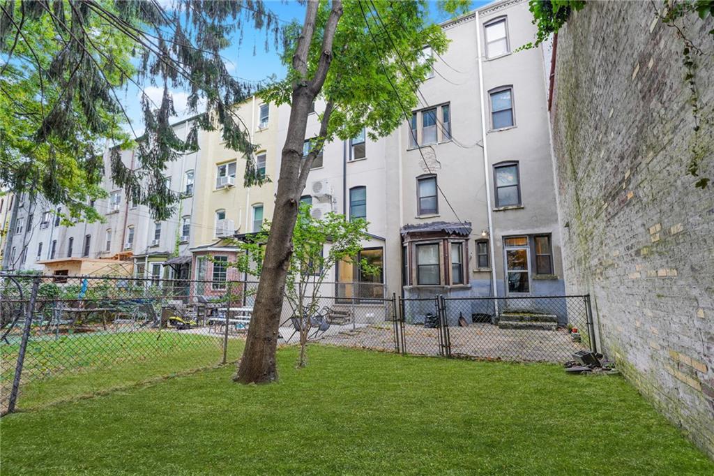 48 Hampton Place Brooklyn, NY 11213 - Photo 14 of 24 a house view with a garden space