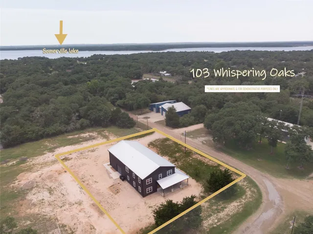 $575,000 | 103 Whispering Oaks Drive, Somerville, TX 77879