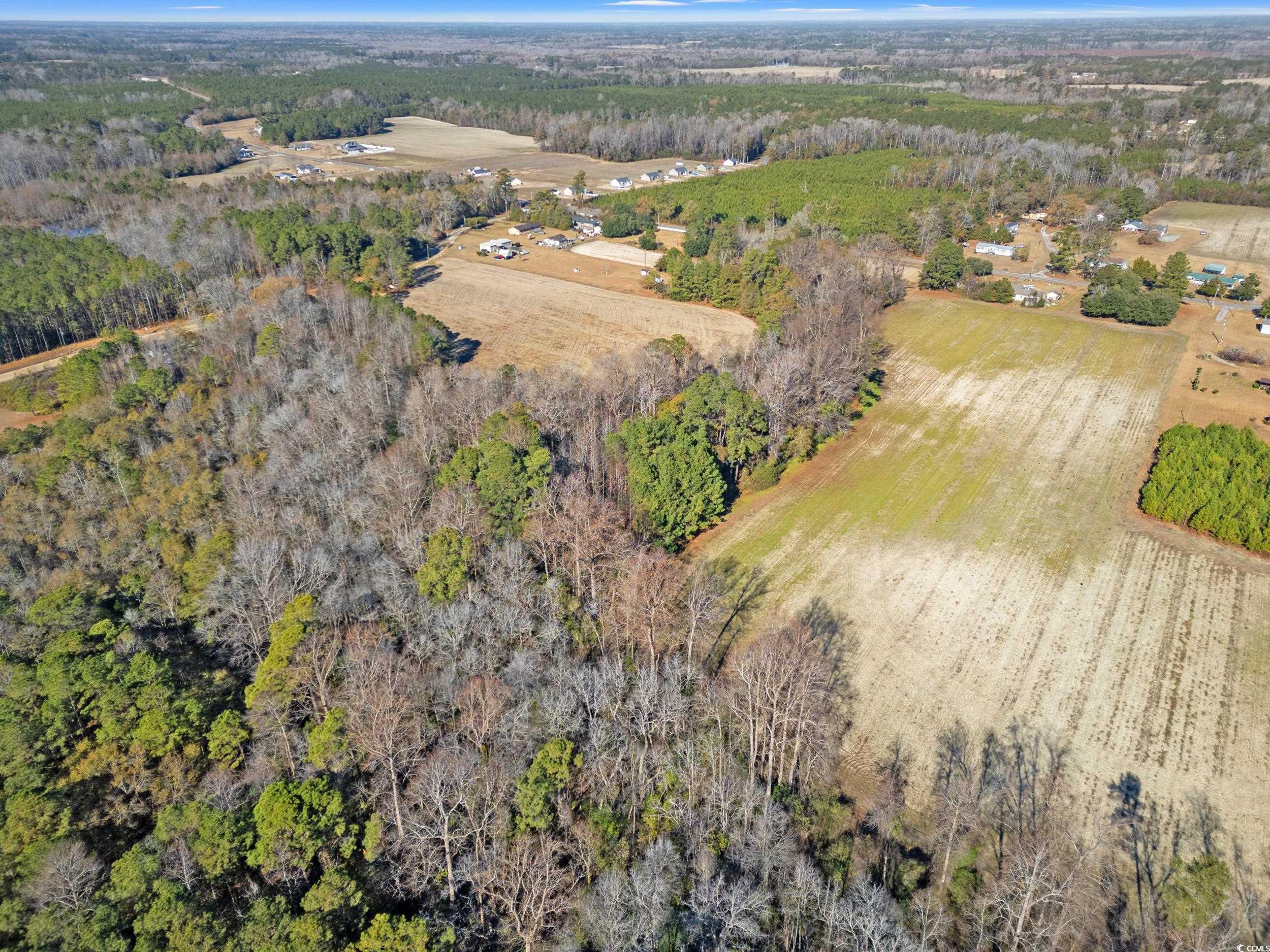 Tbd Watts Road Loris, SC 29569 - Photo 4 of 6 Aerial overview of property's location with rural landscape