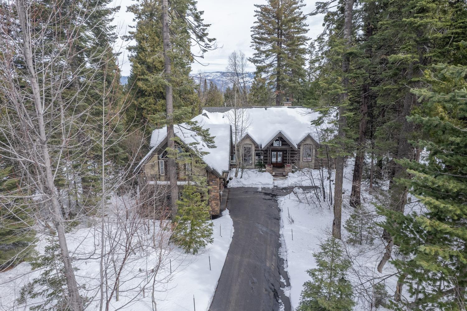 42676 Granite Circle Shaver Lake, CA 93664 - Photo 2 of 99 a view of a backyard with sitting area