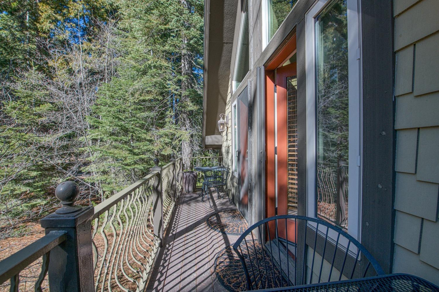 42676 Granite Circle Shaver Lake, CA 93664 - Photo 49 of 99 a view of balcony with furniture