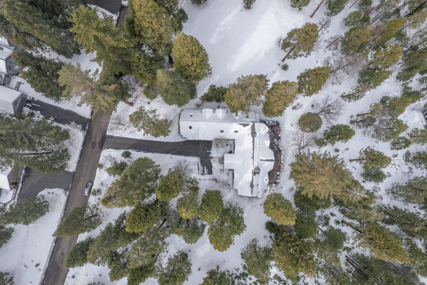 42676 Granite Circle Shaver Lake, CA 93664 - Photo 67 of 99 an aerial view of residential house with outdoor space