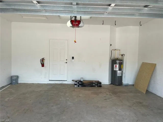 a view of water heater room