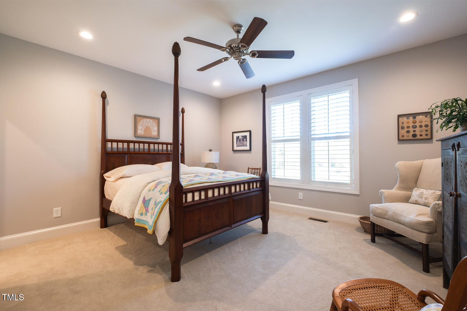 4331 Millcreek Circle Pittsboro, NC 27312 - Photo 16 of 56 a bed room with a bed and a couch