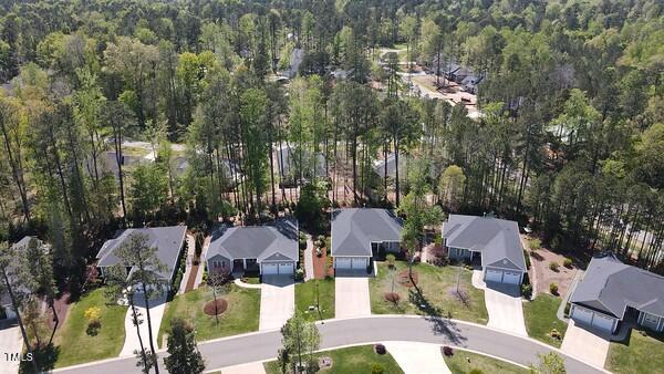 4331 Millcreek Circle Pittsboro, NC 27312 - Photo 49 of 56 an aerial view of a houses with yard and mountain view in back
