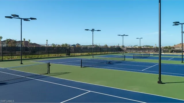 a view of a tennis court