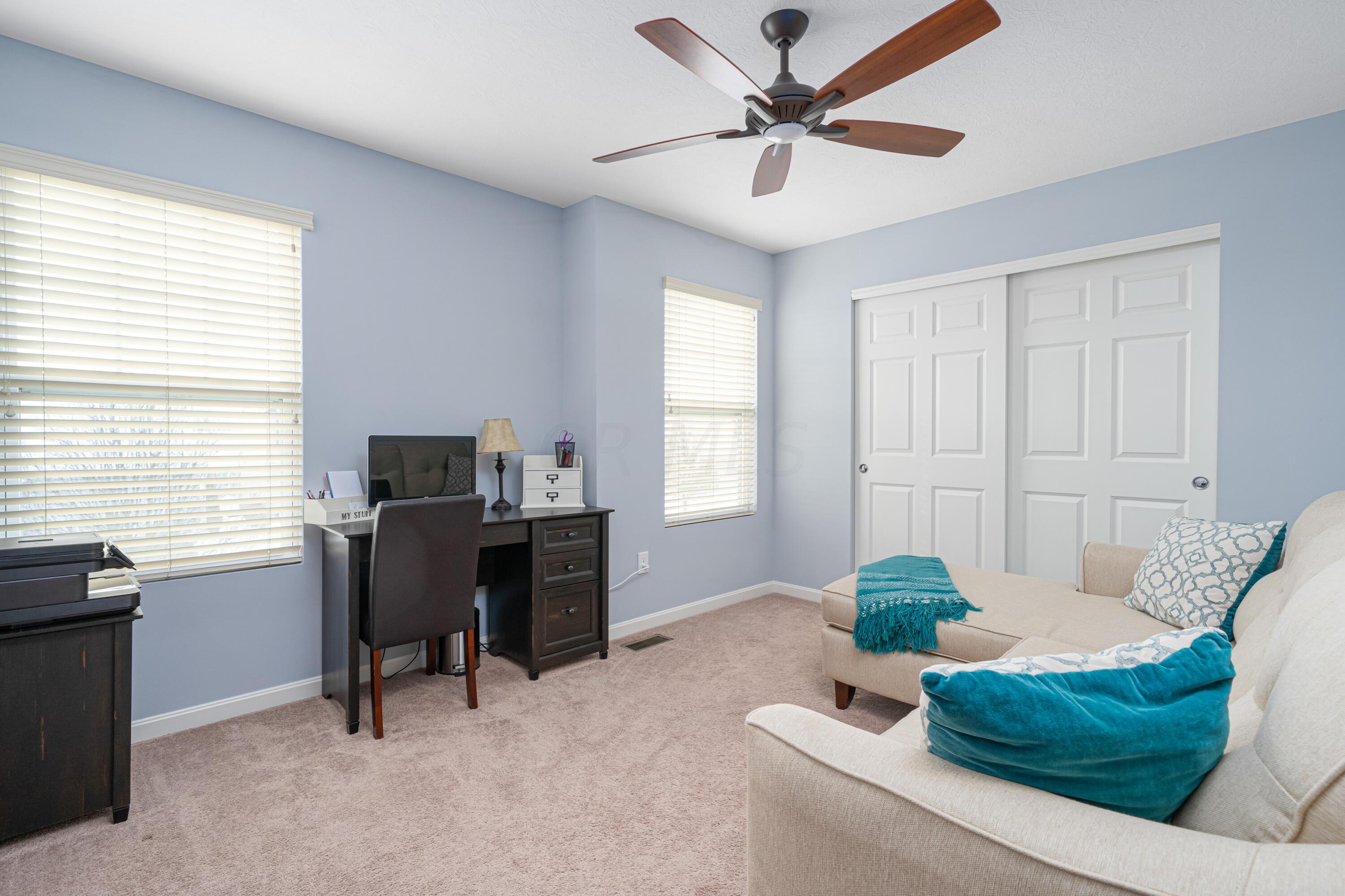 6056 Heckert Road Columbus, OH 43081 - Photo 32 of 42 BR 4. Ceiling Fan. Carpet.