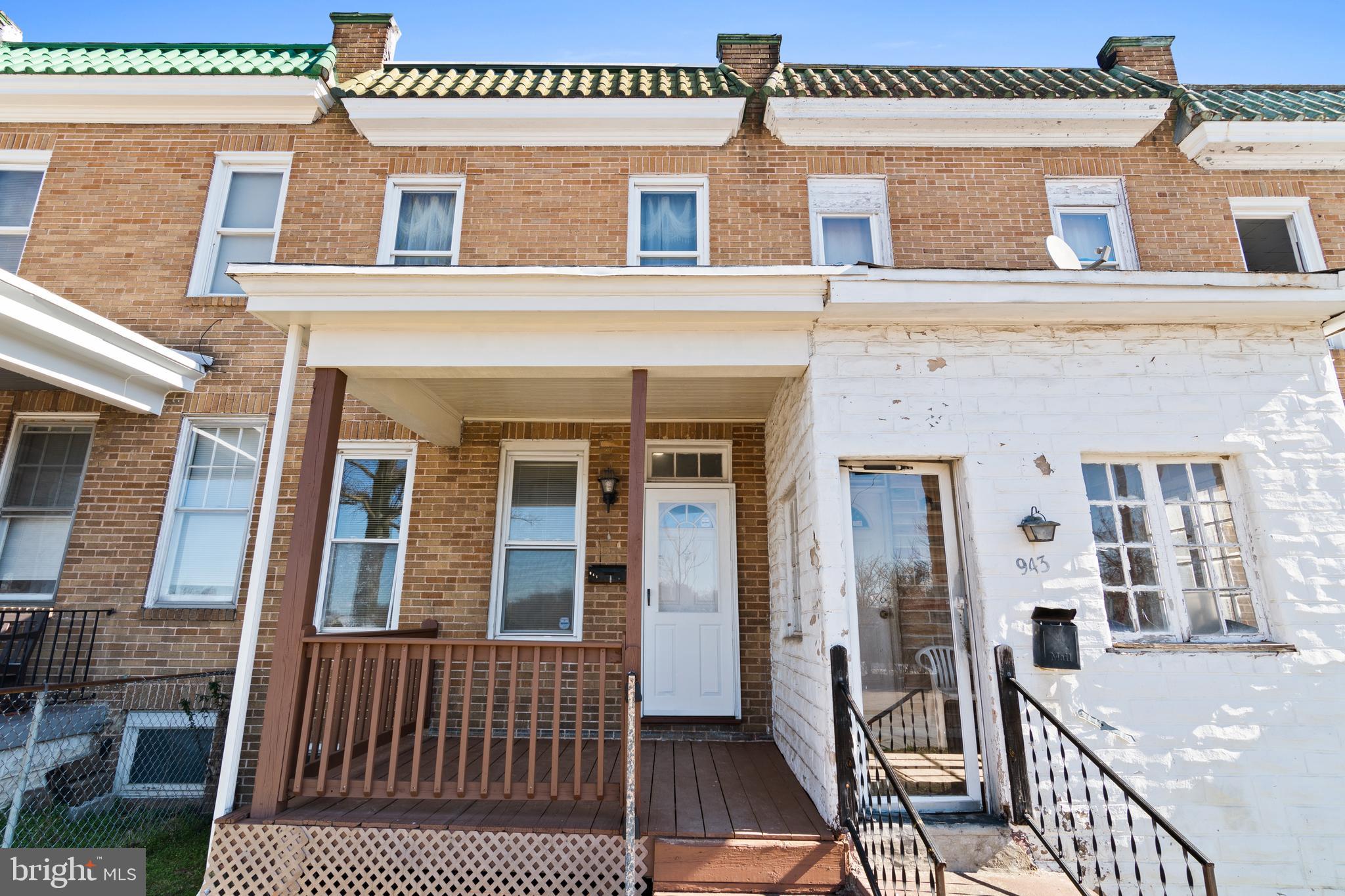 941 Brunswick Street Baltimore, MD 21223 - Photo 31 of 35 front view of a house