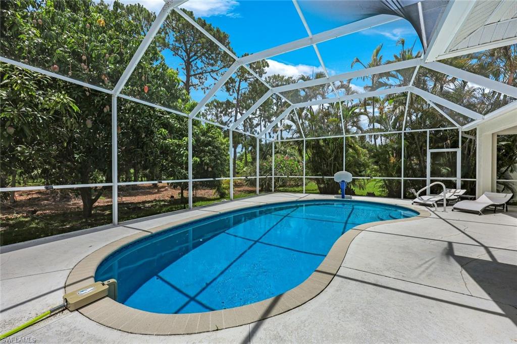 697 Crossfield Circle Naples, FL 34104 - Photo 16 of 18 Swimming pool with a patio and a lanai