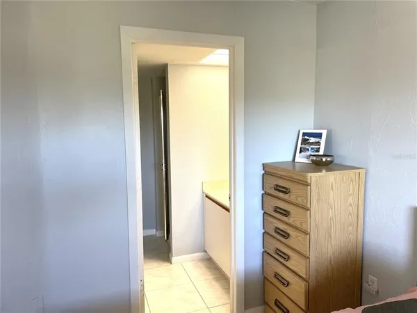 a view of walk in closet with window