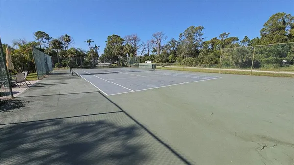 a view of a tennis court