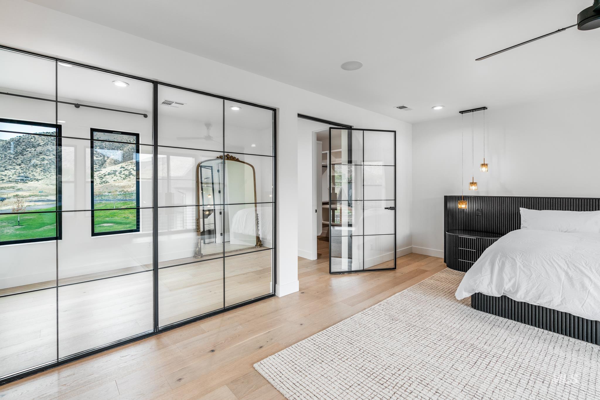6162 North High Valley Way Boise, ID 83714 - Photo 30 of 50 Bedroom with light wood-style flooring and recessed lighting