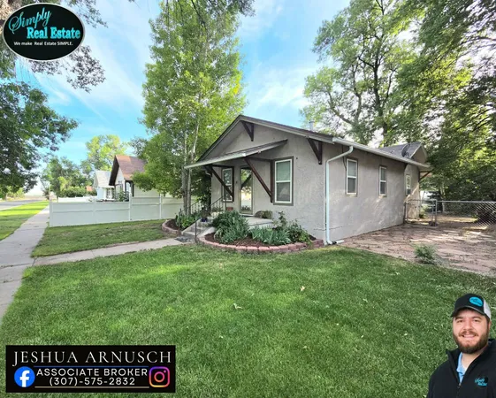 $145,000 | 160 Reid Avenue, Lingle, WY 82223