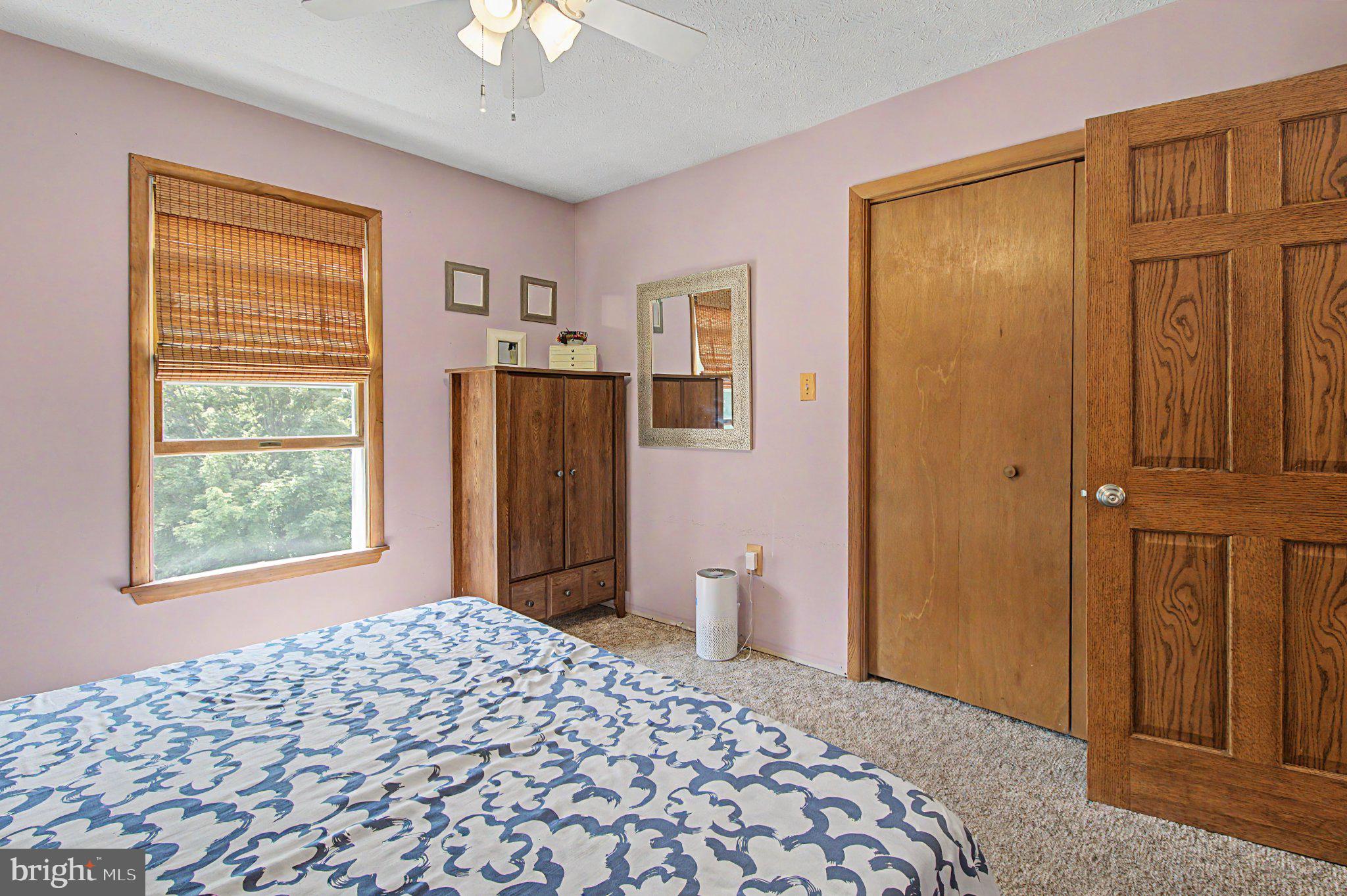 595 Pysell Crosscut Road Oakland, MD 21550 - Photo 26 of 61 Cozy bedroom with soft pastel hues.