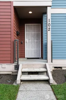 a view of outdoor space yard and front view of a house