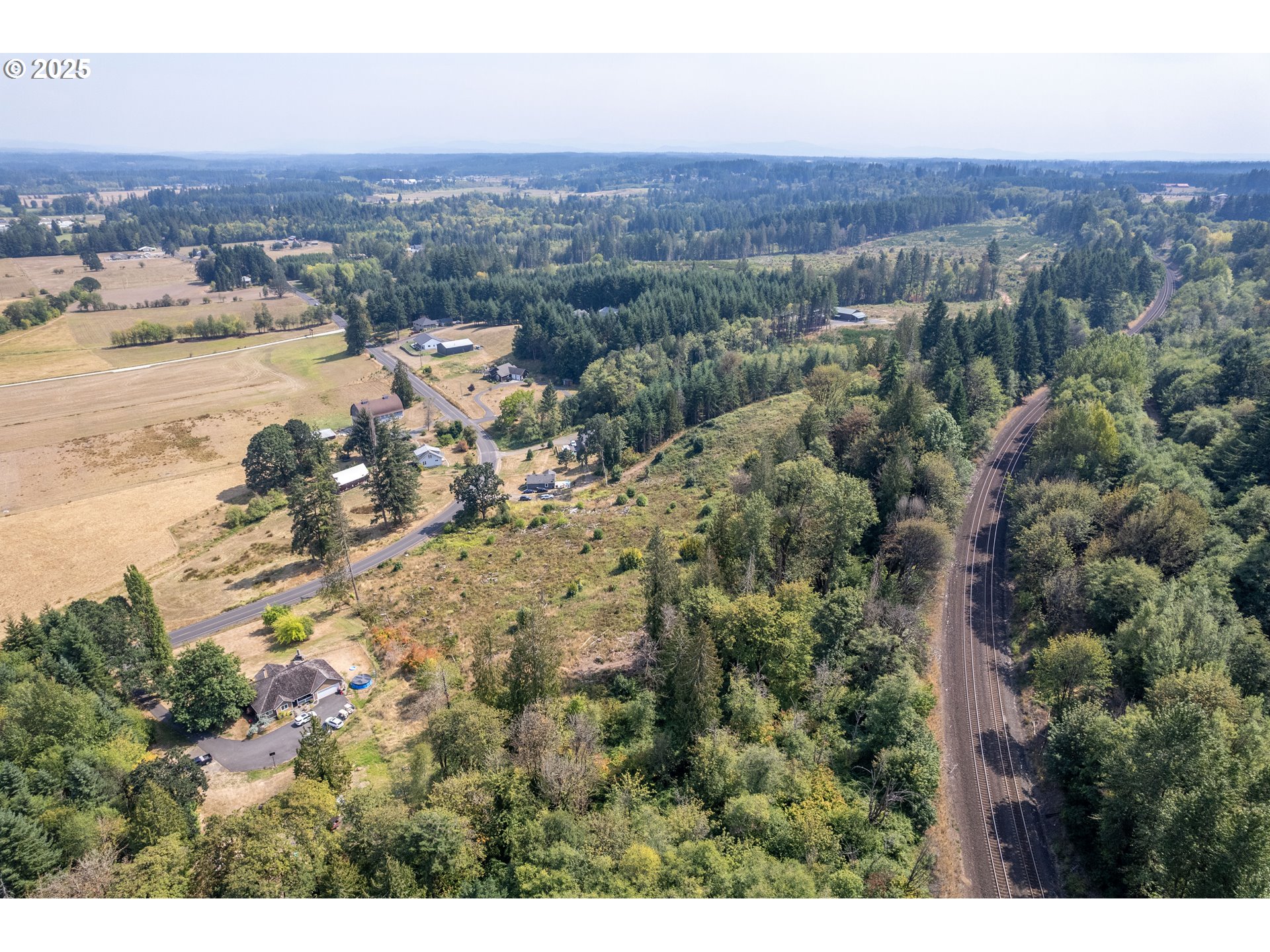 Newaukum Valley Road Chehalis, WA 98532 - Photo 10 of 11 an aerial view of a houses with a outdoor space