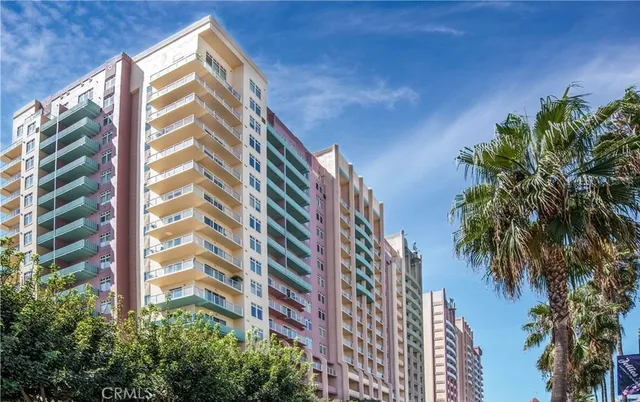 a front view of a building