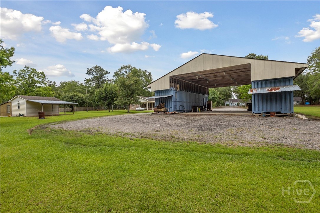 500 Archer Road Guyton, GA 31312 - Photo 43 of 50 Air Compressor Included and Piped Through the Container