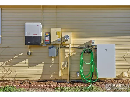 a view of a wooden door