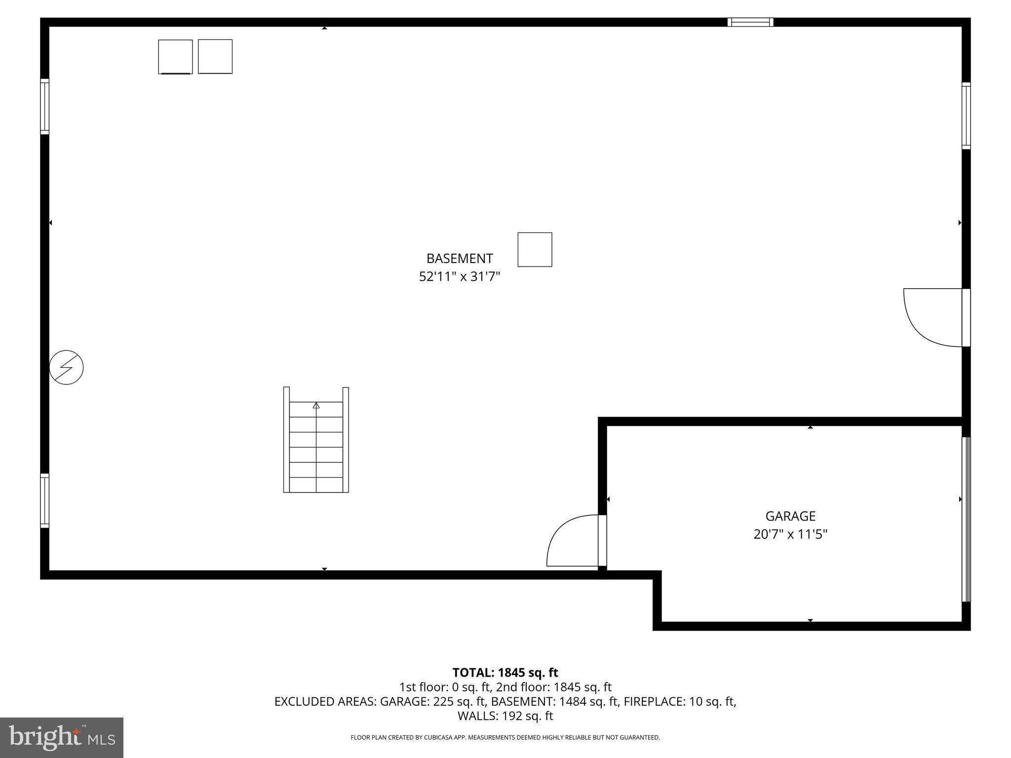 9 Drake Road Chesapeake City, MD 21915 - Photo 38 of 39 Basement Floor Plan