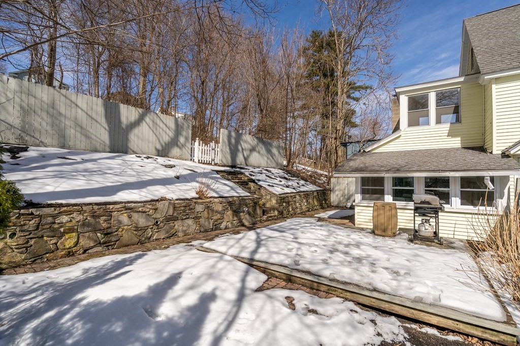 103 Beaconsfield Road Worcester, MA 01602 - Photo 28 of 33 a view of a house with snow
