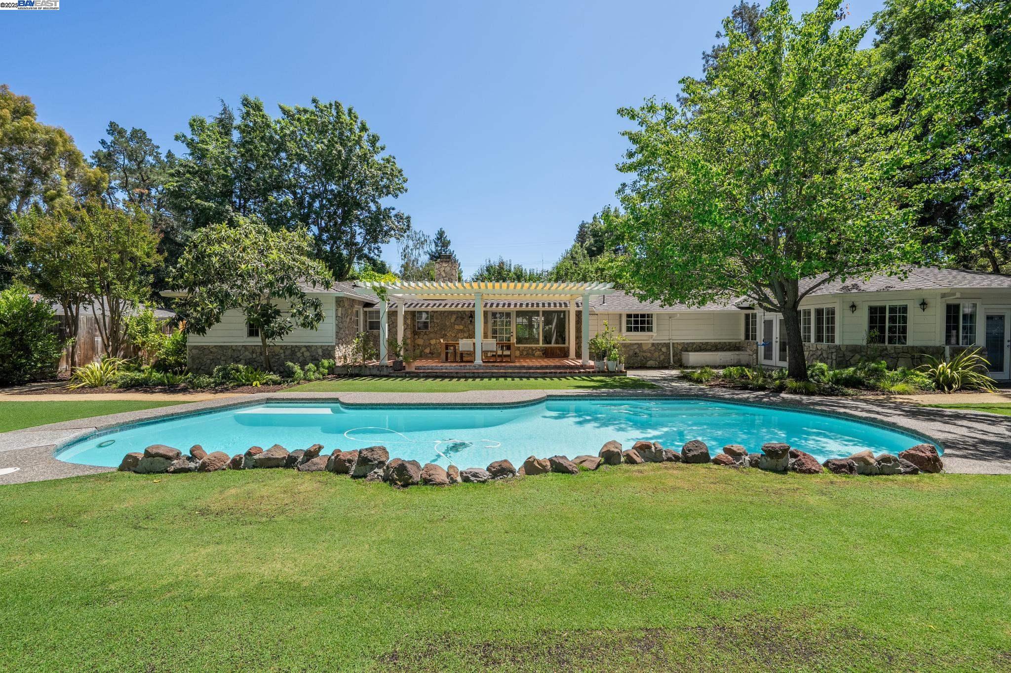 55 Cora Court Walnut Creek, CA 94597 - Photo 3 of 60 a front view of house with yard and outdoor seating