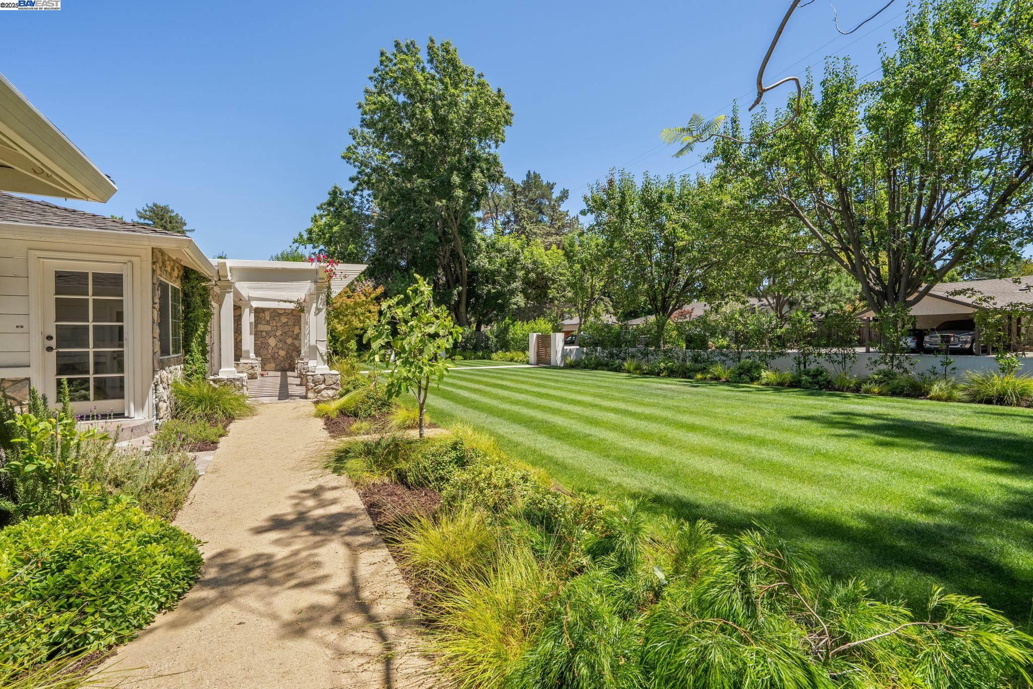 55 Cora Court Walnut Creek, CA 94597 - Photo 38 of 60 a view of a house with a yard