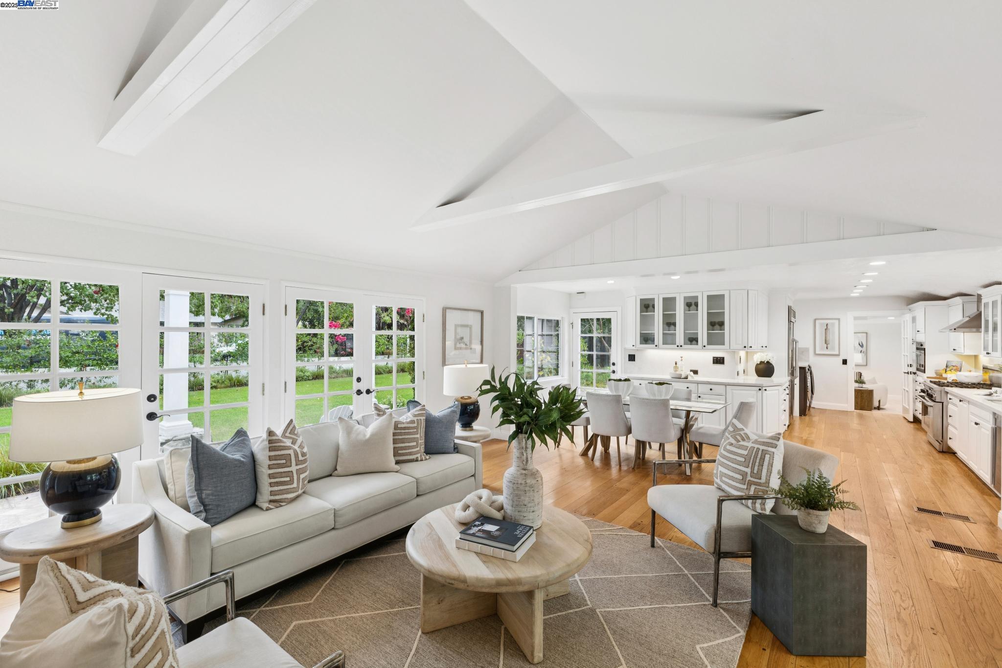 55 Cora Court Walnut Creek, CA 94597 - Photo 7 of 60 a living room with furniture potted plant and large windows