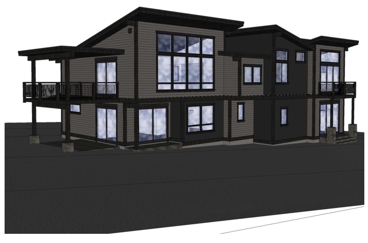 415 Lodgepole Truckee, CA 96161 - Photo 14 of 21 a black and white building with a outdoor space