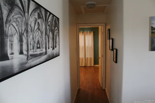 a view of a entryway