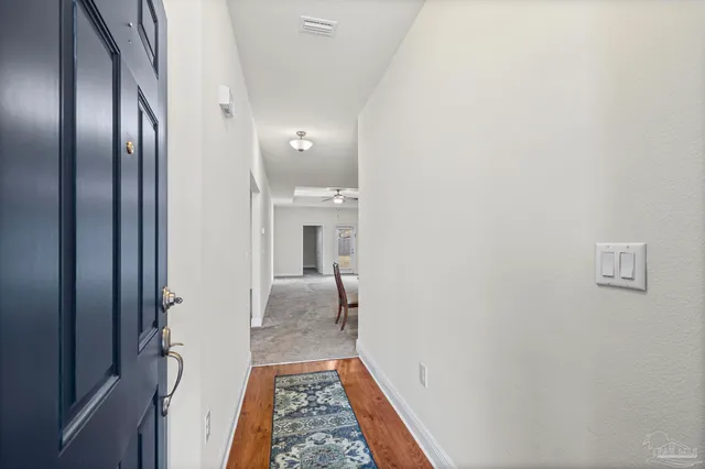 a very nice looking room with a large window