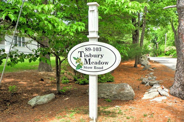 99 Stow Road, Unit 99 Boxborough, MA 01719 - Photo 25 of 27 a view of a park that has a sign board