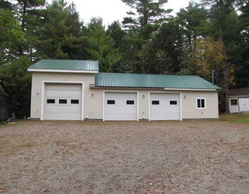 156 Town House Road Chelsea, ME 04330 - Photo 18 of 22 Exterior Front. Garage- Previously a...