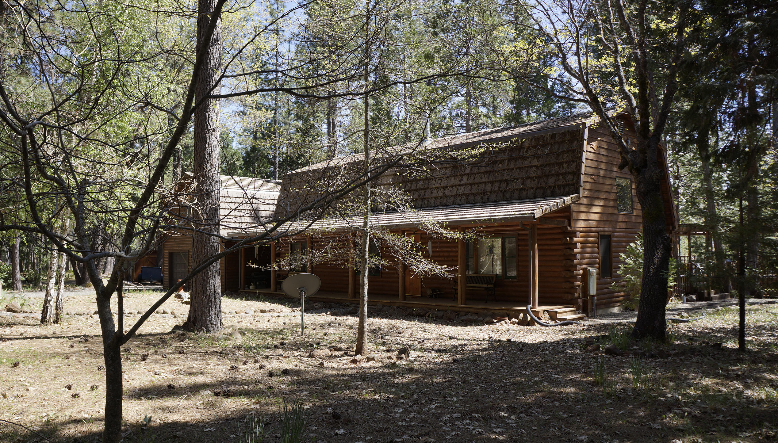 6798 Wilson Hill Road Shingletown, CA 96088 - Photo 4 of 65 Log Cabin Home Front