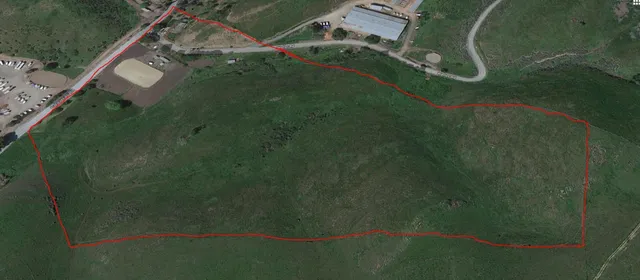 a view of outdoor space and yard