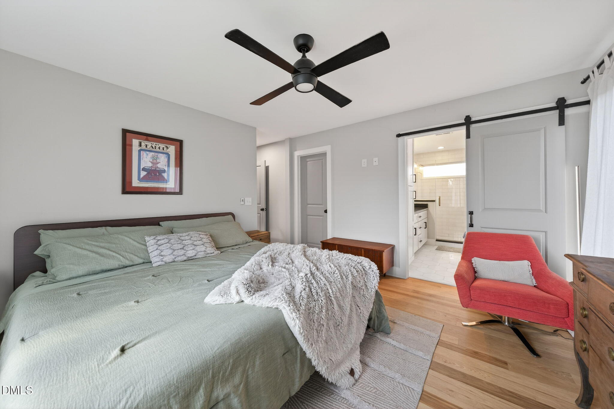 213 Lincoln Court Raleigh, NC 27610 - Photo 28 of 40 a bed room with a bed and a couch