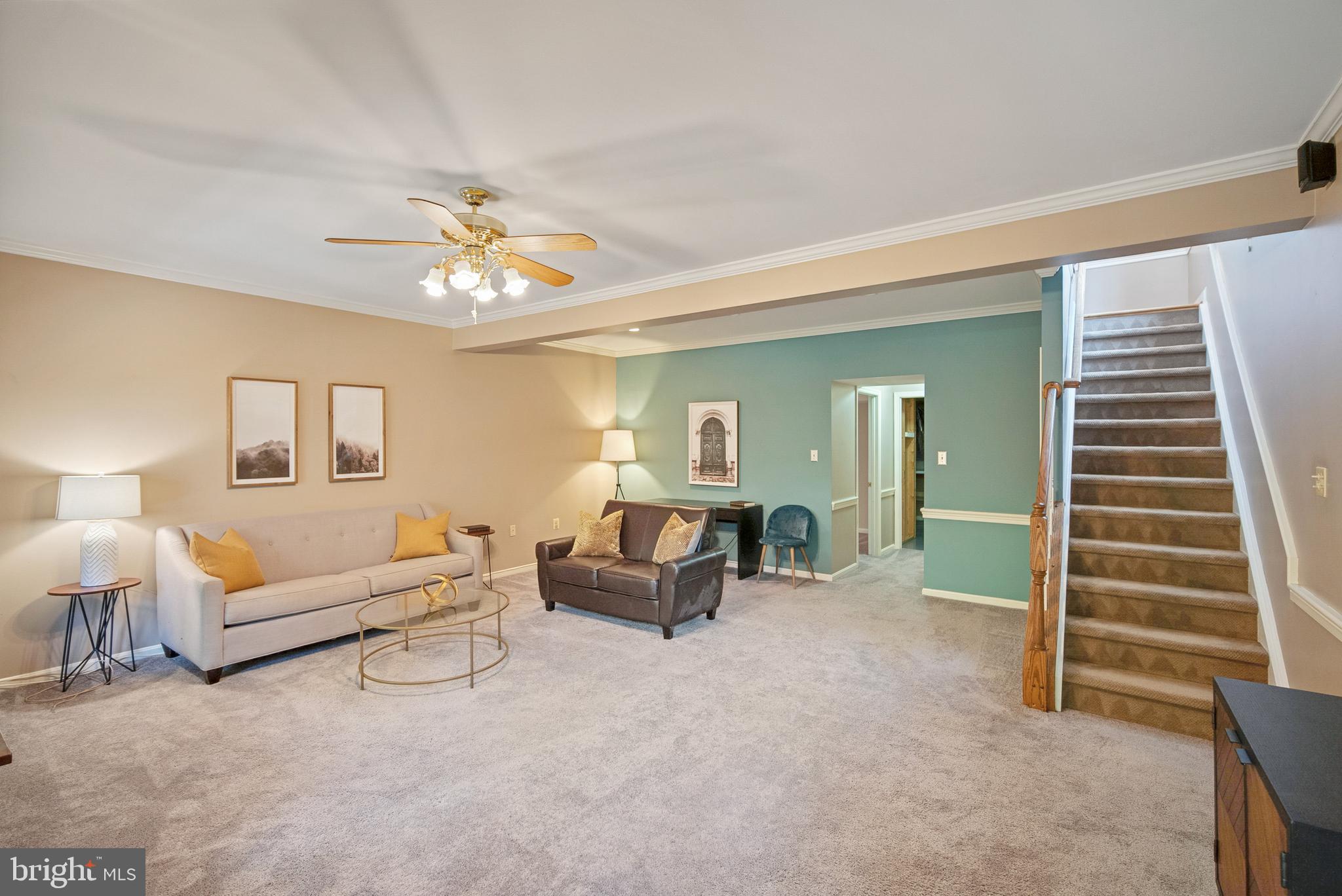 6528 Milva Lane Springfield, VA 22150 - Photo 27 of 35 Basement with laundry room/storage