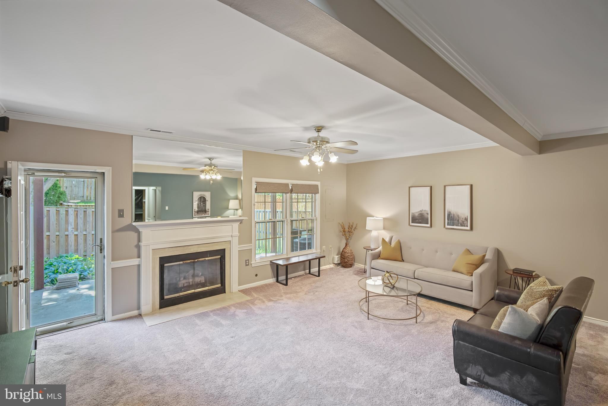 6528 Milva Lane Springfield, VA 22150 - Photo 28 of 35 Cozy family space with fireplace