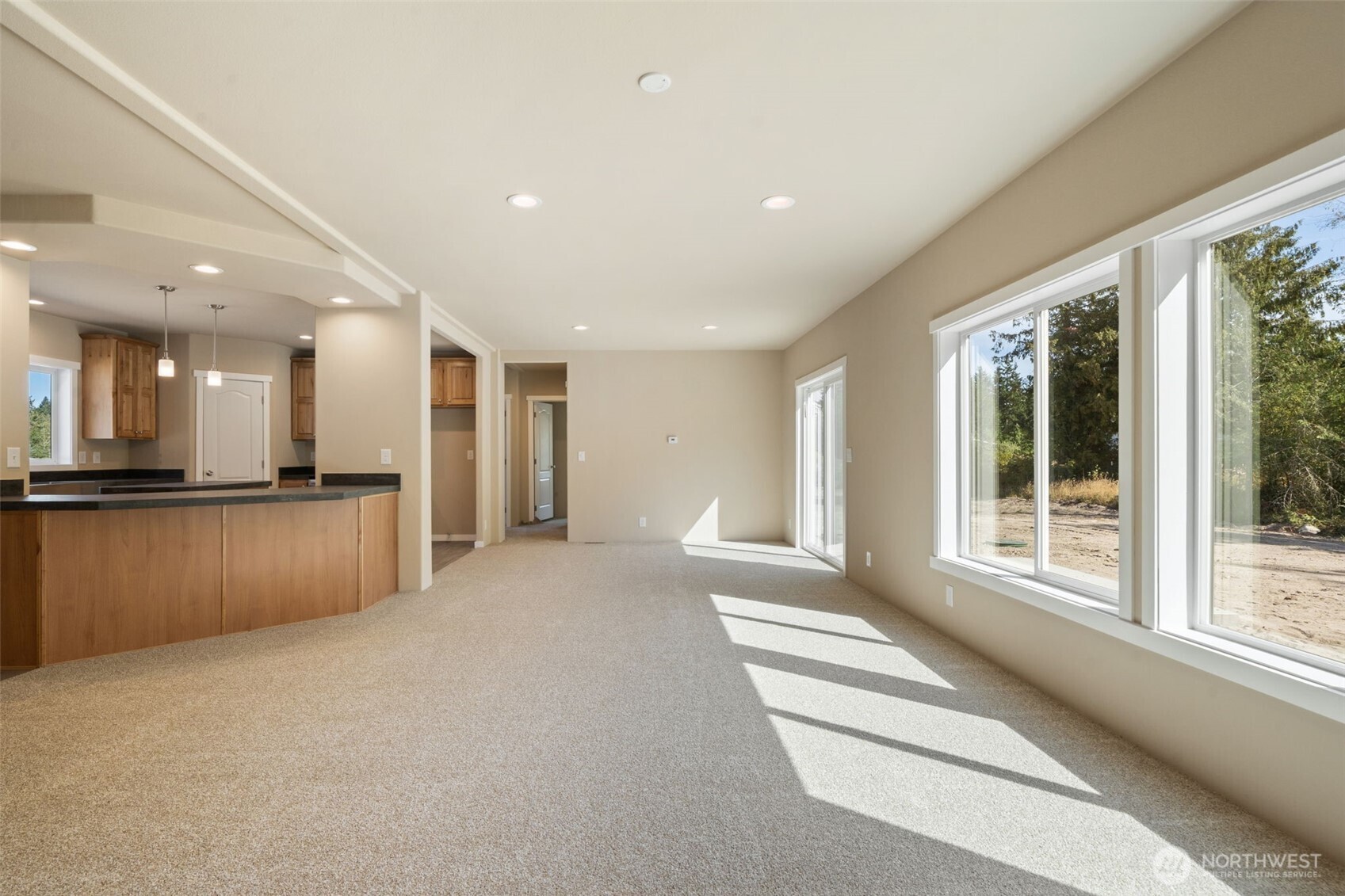 73 Butterfly Lane Sequim, WA 98382 - Photo 13 of 34 a view of an empty room with a window