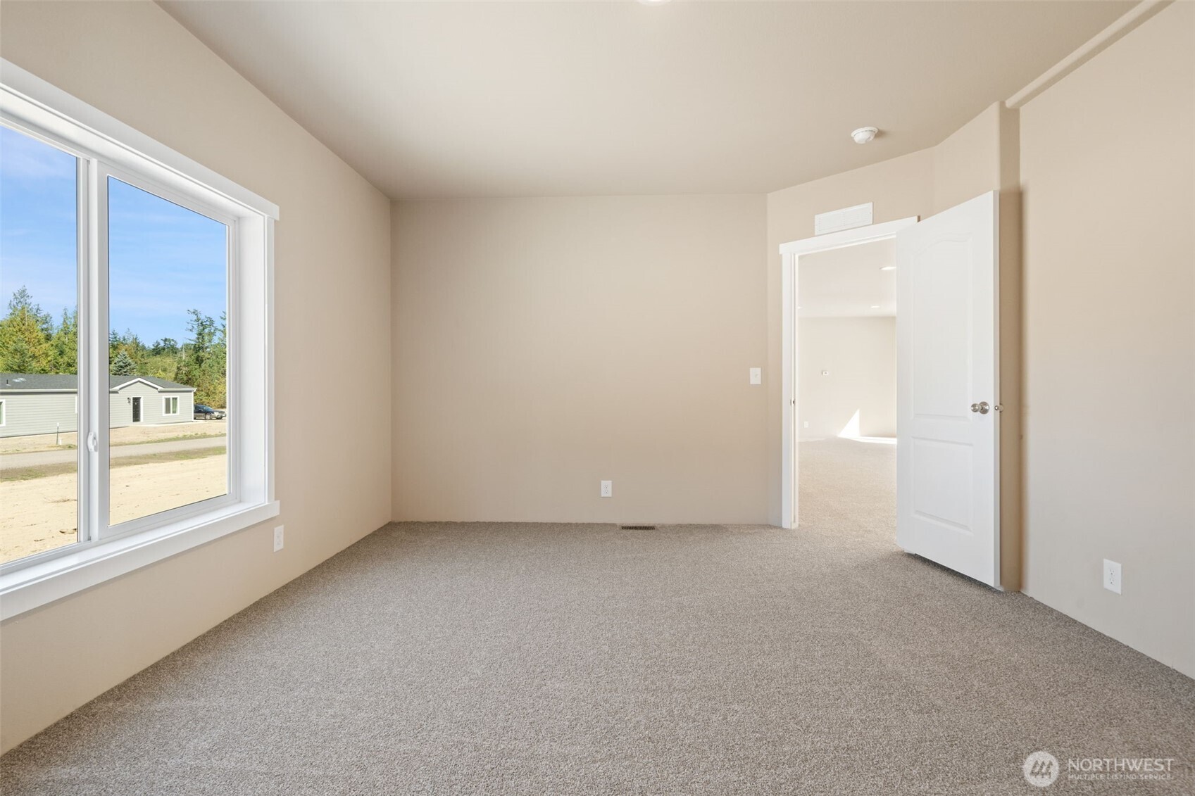 73 Butterfly Lane Sequim, WA 98382 - Photo 27 of 34 a view of an empty room with a window