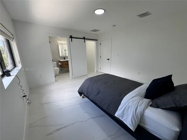 a view of a small space