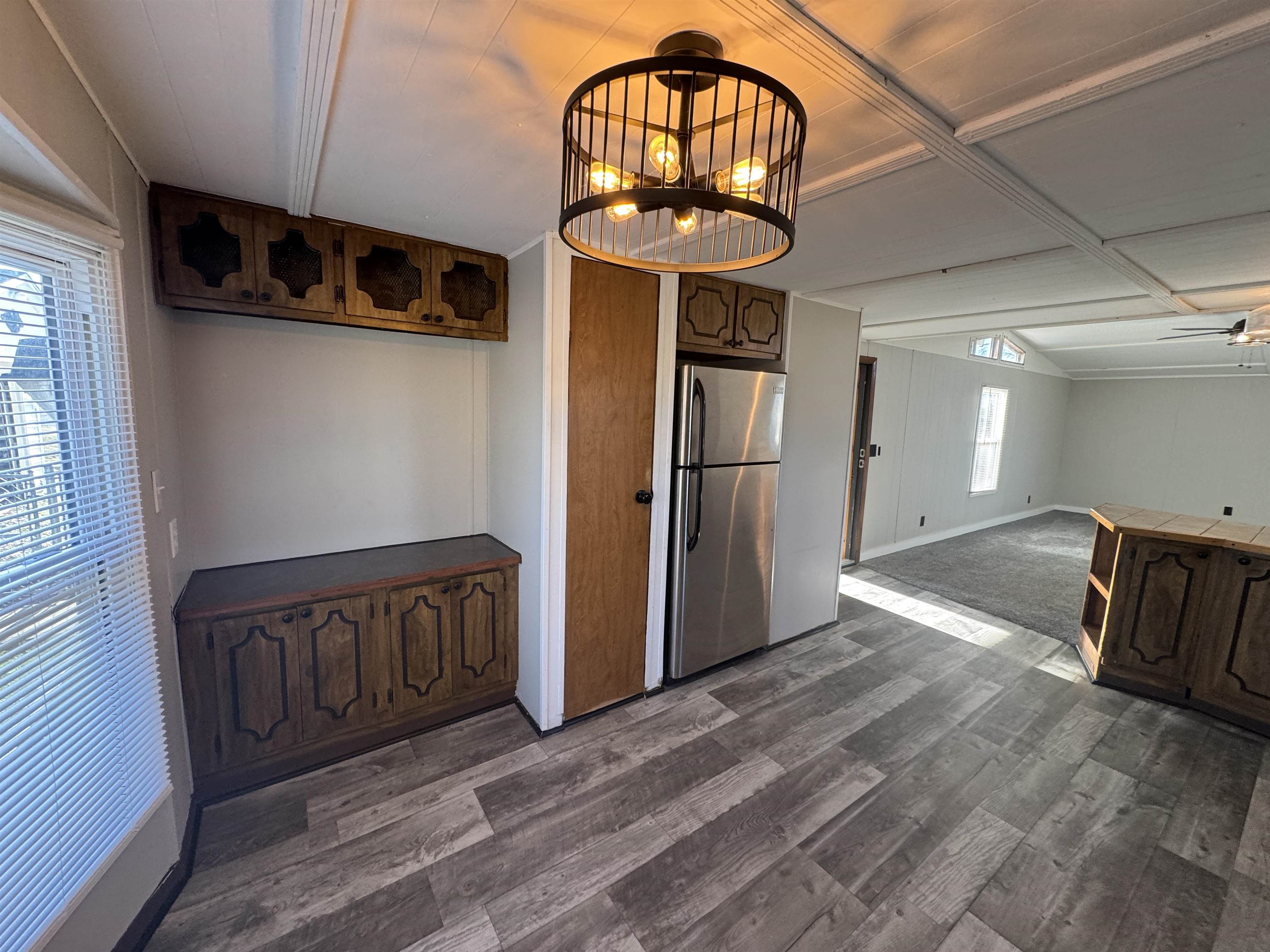 409 West 9th Street Sandoval, IL 62882 - Photo 7 of 31 a view of entryway with wooden floor