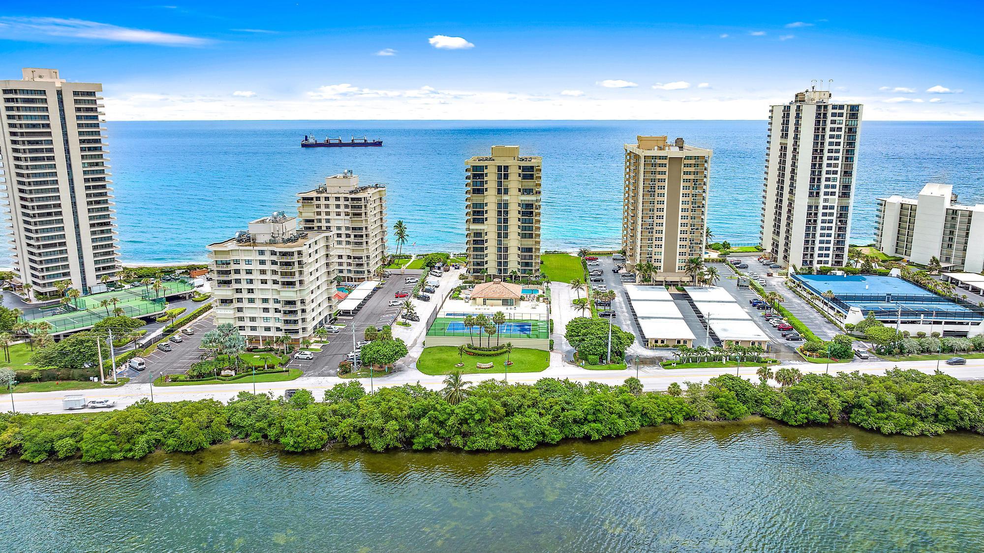 5460 North Ocean Drive, Unit 3B Riviera Beach, FL 33404 - Photo 3 of 26 a view of a city with tall buildings