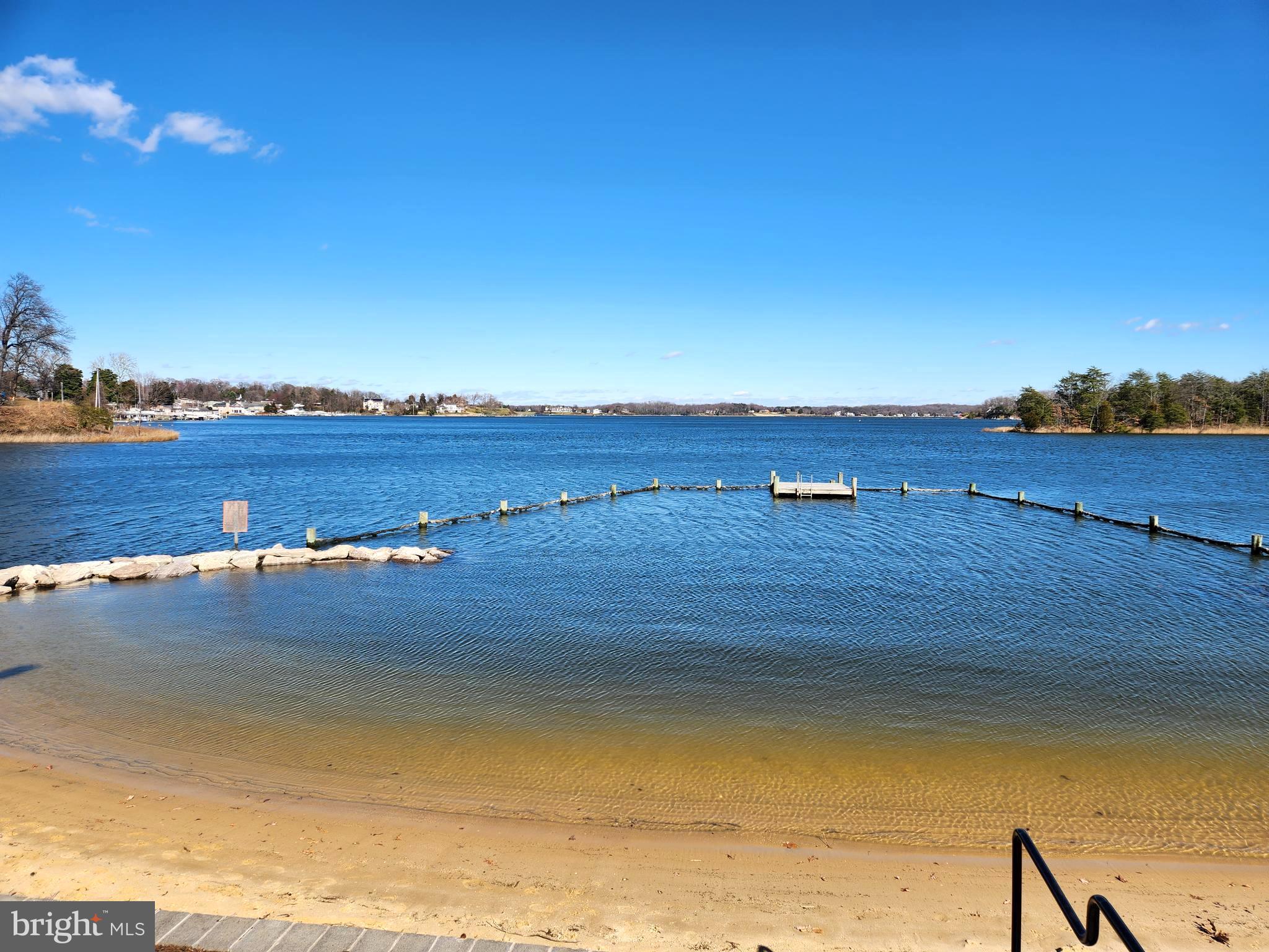 603 Delmar Road Edgewater, MD 21037 - Photo 42 of 43 Community beach at end of Delmar Road